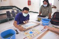 การอบรมเชิงปฏิบัติการแนวทางการสร้างสรรค์ผลงานสำหรับครูศิลปะ (การระบายสีน้ำ)