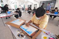 การอบรมเชิงปฏิบัติการแนวทางการสร้างสรรค์ผลงานสำหรับครูศิลปะ (การระบายสีน้ำ)