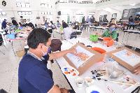การอบรมเชิงปฏิบัติการแนวทางการสร้างสรรค์ผลงานสำหรับครูศิลปะ (การระบายสีน้ำ)