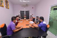 การประชุมหารือมาตรการป้องกันโควิด-19