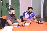 การประชุมหารือมาตรการป้องกันโควิด-19