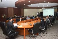การประชุม คกก.พิจารณากลั่นกรองเพื่อทำสัญญาจ้างของพนักงานในสถาบันอุดมศึกษาฯ ครั้งที่ 5/64