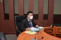 การประชุม คกก.พิจารณากลั่นกรองเพื่อทำสัญญาจ้างของพนักงานในสถาบันอุดมศึกษาฯ ครั้งที่ 5/64