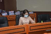 การประชุม คกก.พิจารณากลั่นกรองเพื่อทำสัญญาจ้างของพนักงานในสถาบันอุดมศึกษาฯ ครั้งที่ 5/64