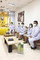 มรท. บันทึกเทปโทรทัศน์ถวายพระพรชัยมงคล พระบาทสมเด็จพระวชิรเกล้าเจ้าอยู่หัว 