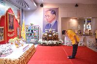 สำนักวิทยบริการฯ จัดพิธีถวายพระพรชัยมงคลพระบาทสมเด็จพระวชิรเกล้าเจ้าอยู่หัว