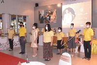 สำนักวิทยบริการฯ จัดพิธีถวายพระพรชัยมงคลพระบาทสมเด็จพระวชิรเกล้าเจ้าอยู่หัว