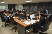 การประชุม คกก.พัฒนาหลักสูตรเทคโนโลยีมหาบัณฑิตและหลักสูตรปรัชญาดุษฎีบัณฑิต สาขาวิชาเทคโนโลยีอุตสาหกรรม