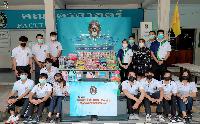 คณะครุศาสตร์มอบเครื่องอุปโภคบริโภคแก่โรงพยาบาลสนามกองทัพอากาศ (กองบิน 2) จ.ลพบุรี และโรงพยาบาลท่าวุ้ง
