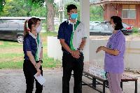 คณะครุศาสตร์มอบเครื่องอุปโภคบริโภคแก่โรงพยาบาลสนามกองทัพอากาศ (กองบิน 2) จ.ลพบุรี และโรงพยาบาลท่าวุ้ง