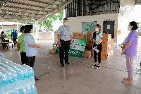 คณะครุศาสตร์มอบเครื่องอุปโภคบริโภคแก่โรงพยาบาลสนามกองทัพอากาศ (กองบิน 2) จ.ลพบุรี และโรงพยาบาลท่าวุ้ง