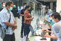 บุคลากร มรภ.เทพสตรี เข้ารับการฉีดวัคซีนโรคโควิด-19 จำนวน 76 คน
