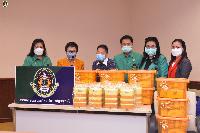 มรท.รับมอบถุงปันสุขและเครื่องไทยธรรมจากสมาคมศิษย์เก่า มรท.