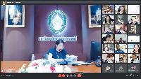 การประชุมชี้แจงแนวทางการจัดทำรายงานข้อมูลและผลการดำเนินงานตามกรอบการติดตาม ตรวจสอบฯ