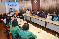 สมาคมศิษย์เก่า มรท. มอบเงินสนับสนุนสาขาวิชาดนตรีศึกษาเพื่อเข้าร่วมการแข่งขันดนตรี HKYPAF