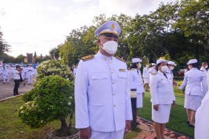 มรท.ร่วมพิธีวางพวงมาลาถวายราชสักการะเนื่องในวันคล้ายวันสวรรคต รัชกาลที่ 5