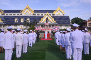 มรท.ร่วมพิธีวางพวงมาลาถวายราชสักการะเนื่องในวันคล้ายวันสวรรคต รัชกาลที่ 5