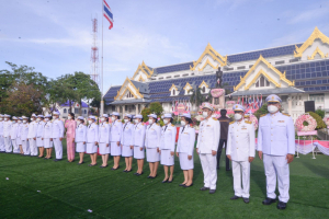 มรท.ร่วมพิธีวางพวงมาลาถวายราชสักการะเนื่องในวันคล้ายวันสวรรคต รัชกาลที่ 5