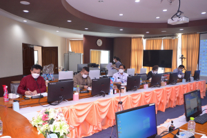 การประชุม คกก.ส่งเสริมกิจการมหาวิทยาลัยฯ วาระพิเศษ