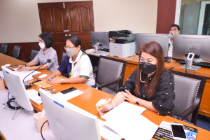 การประชุม คกก.เร่งรัดติดตามการใช้จ่ายงบประมาณรายจ่ายงบลงทุน ครั้งที่ 1/64