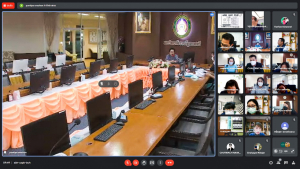 การประชุม คกก.เร่งรัดติดตามการใช้จ่ายงบประมาณรายจ่ายงบลงทุน ครั้งที่ 1/64