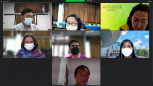 การประชุม คกก.ประจำสถาบันวิจัยและพัฒนา ครั้งที่ 5/64