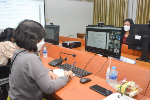 การประชุม คกก.ประจำสำนักวิทยบริการฯ ครั้งที่ 7/64