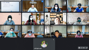 การประชุม คกก.ประจำสำนักวิทยบริการฯ ครั้งที่ 7/64