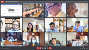การประชุม คกก.นโยบายและแผนเพื่อการพัฒนามหาวิทยาลัย ครั้งที่ 7/64