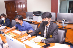 การประชุม คกก.พิจารณาร่างกฎ ข้อบังคับ และระเบียบของมหาวิทยาลัย ครั้งที่ 9/64