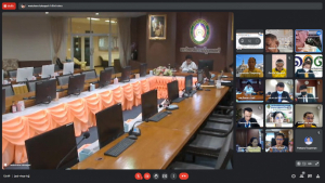 การประชุม คกก.พิจารณาร่างกฎ ข้อบังคับ และระเบียบของมหาวิทยาลัย ครั้งที่ 9/64