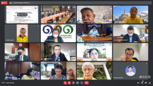 การประชุม คกก.พิจารณาร่างกฎ ข้อบังคับ และระเบียบของมหาวิทยาลัย ครั้งที่ 9/64
