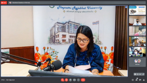 การประชุมปรับปรุงแผนพัฒนาความเป็นเลิศของมหาวิทยาลัยราชภัฏเทพสตรีและจัดทำข้อเสนอโครงการพลิกโฉมมหาวิทยาลัย ปีงบประมาณ 2566