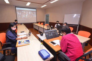 การประชุมปรับปรุงแผนพัฒนาความเป็นเลิศของมหาวิทยาลัยราชภัฏเทพสตรีและจัดทำข้อเสนอโครงการพลิกโฉมมหาวิทยาลัย ปีงบประมาณ 2566