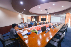 การประชุมปรับปรุงแผนพัฒนาความเป็นเลิศของมหาวิทยาลัยราชภัฏเทพสตรีและจัดทำข้อเสนอโครงการพลิกโฉมมหาวิทยาลัย ปีงบประมาณ 2566 ครั้งที่ 2