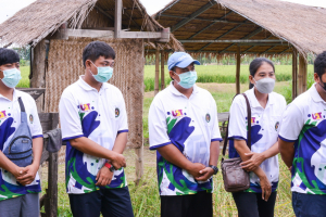 มรท.ร่วมแลกเปลี่ยนเรียนรู้การใช้นวัตกรรมในกระบวนการผลิตข้าว และการปลูกพืชสมุนไพร