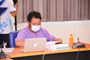 การประชุม คกก.ประจำคณะมนุษยศาสตร์และสังคมศาสตร์ ครั้งที่ 11/64