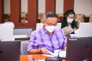 การประชุม คกก.ส่งเสริมกิจการมหาวิทยาลัย ครั้งที่ 9/64