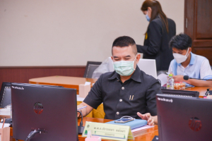 การประชุม คกก.ส่งเสริมกิจการมหาวิทยาลัย ครั้งที่ 9/64