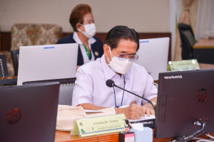 การประชุม คกก.ส่งเสริมกิจการมหาวิทยาลัย ครั้งที่ 9/64