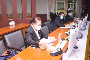 การประชุม คกก.ส่งเสริมกิจการมหาวิทยาลัย ครั้งที่ 9/64