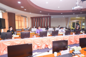 การประชุม คกก.ส่งเสริมกิจการมหาวิทยาลัย ครั้งที่ 9/64