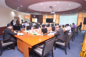 การประชุม คกก.ส่งเสริมกิจการมหาวิทยาลัย ครั้งที่ 9/64