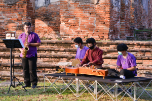 สาขาวิชาดนตรีศึกษาร่วมแสดงดนตรีในโครงการโบราณคดีศึกษา 
