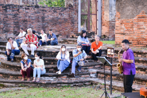 สาขาวิชาดนตรีศึกษาร่วมแสดงดนตรีในโครงการโบราณคดีศึกษา 