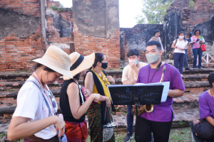 สาขาวิชาดนตรีศึกษาร่วมแสดงดนตรีในโครงการโบราณคดีศึกษา 