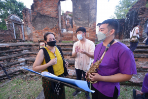 สาขาวิชาดนตรีศึกษาร่วมแสดงดนตรีในโครงการโบราณคดีศึกษา 