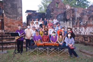 สาขาวิชาดนตรีศึกษาร่วมแสดงดนตรีในโครงการโบราณคดีศึกษา 