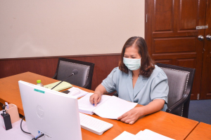 การประชุม คกก.นโยบายพัฒนาวิชาการ วิจัยและนวัตกรรม ครั้งที่ 12/64