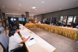 การประชุม คกก.ประจำสำนักศิลปะและวัฒนธรรม ครั้งที่ 5/64